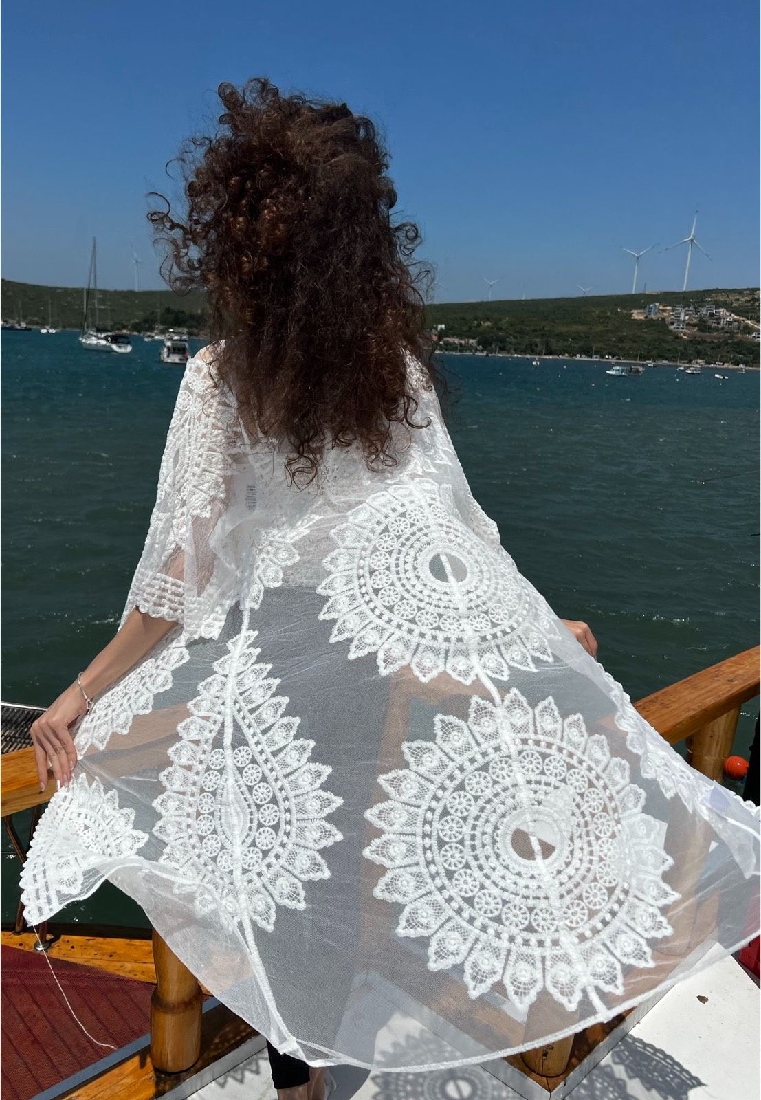 Kimono, weiß